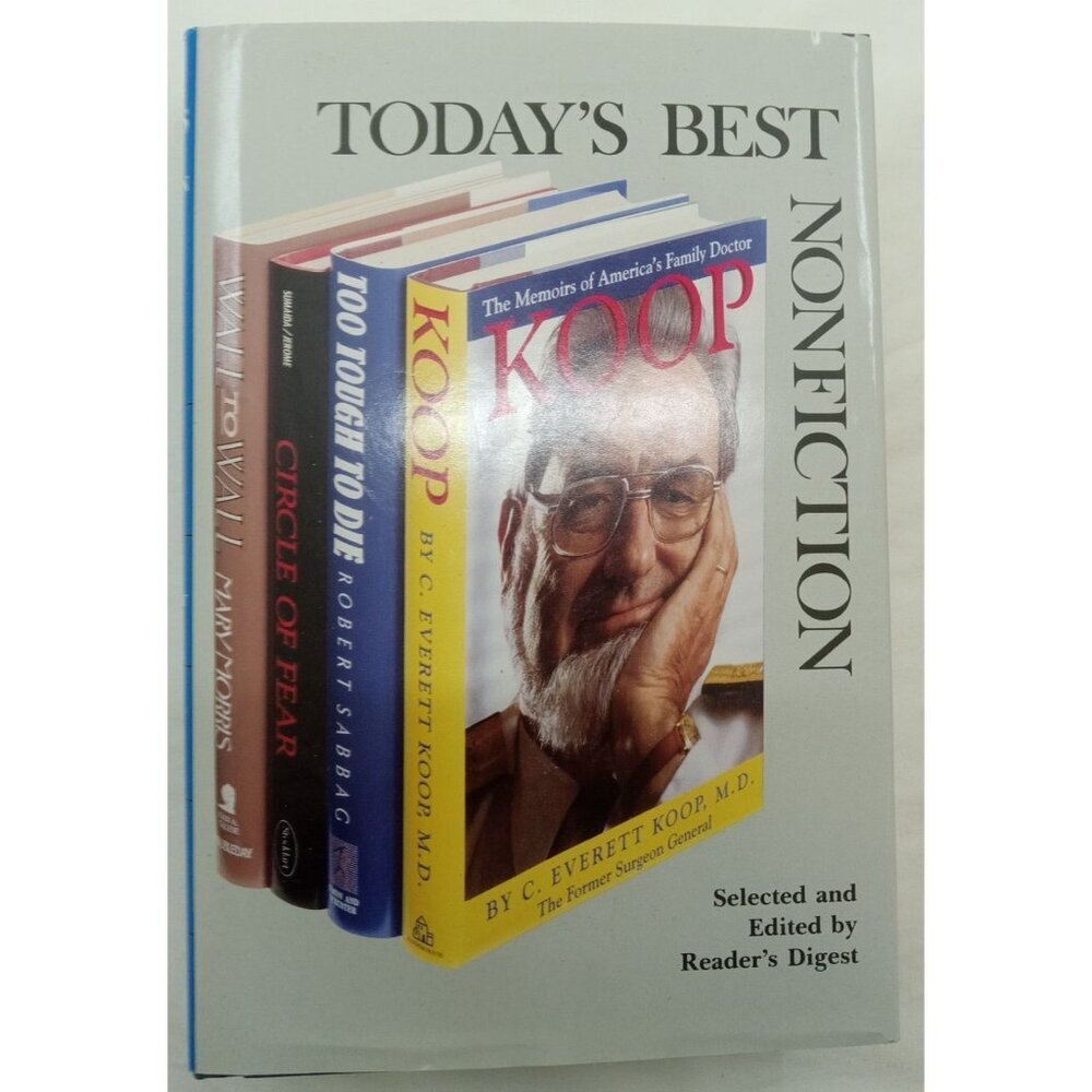 Reader's Digest Today's Best Nonfiction Vol 19 1992 HC 1st Ed w/ Dust Jacket